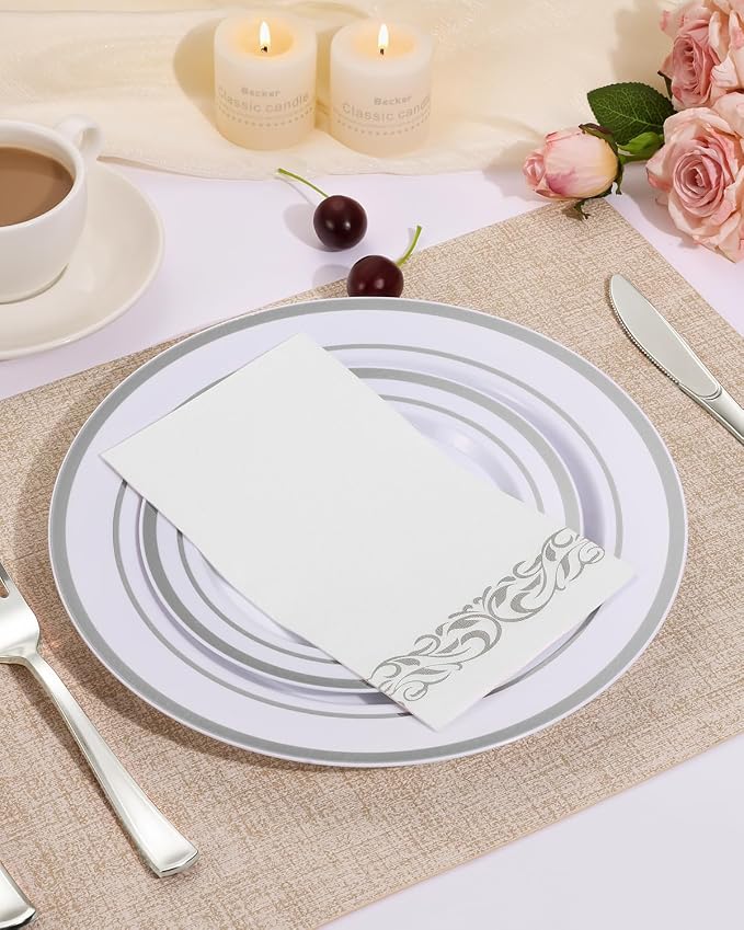 Goodluck 100 Pack 3-Ply Disposable Napkins - Image 4
