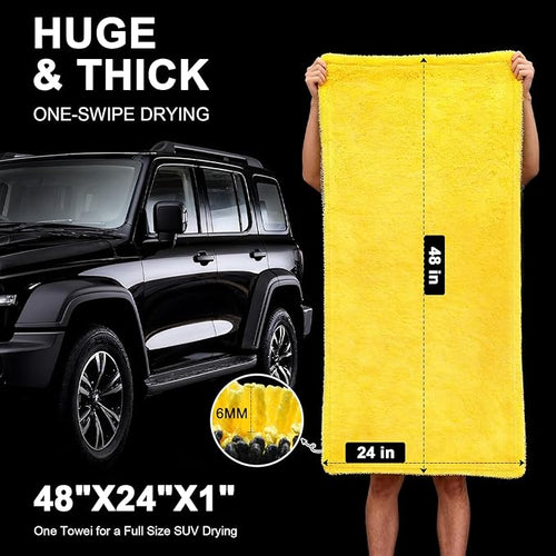 1400 GSM Car Drying Towels – Microfiber Towels - Image 2