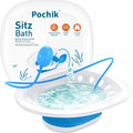 Pochik Sitz Bath for Toilet Seat Hemorrhoids and Postpartum Care, Yoni Steam by Pochik