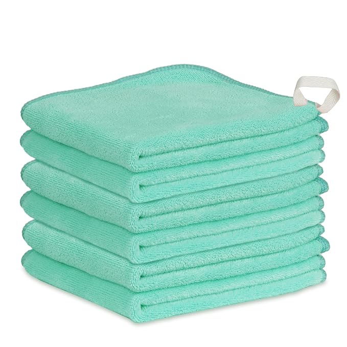 Nugilla Makeup Remover Cloth 12 x 12 Inch, Reusable Makeup Remover Towels by Nugilla
