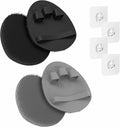 Manmihealth 4 Pack Soft Silicone Shower Brush, Super-Lathering and by ManmiHealth