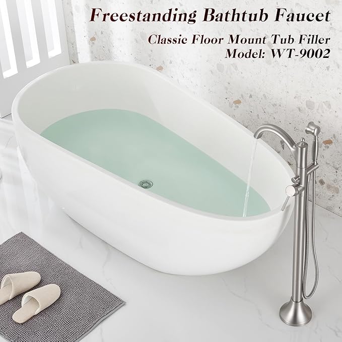 Freestanding Tub Faucets, Classic Freestanding Bathtub Faucet - Image 2