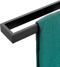 KOKOSIRI Towel Bar Matte Black Bath Towel Holder 16-Inch Kitchen Rack Stainless by KOKOSIRI