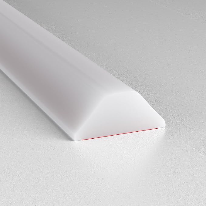 Collapsible Shower Threshold Water Dam, Shower Door Water Dam Barrier, Dry and by Risunpet