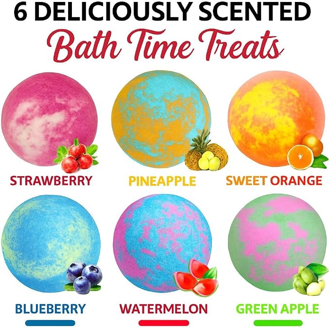 Bath Bombs for Kids with Surprise Inside, Bath Bombs with Surprise Jewelry & - Image 4