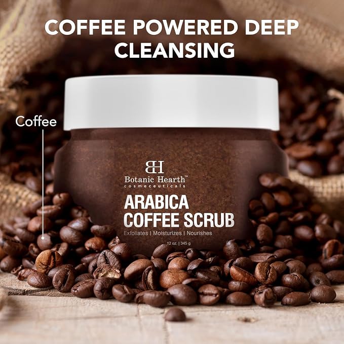 Botanic Hearth Arabica Coffee Body Scrub Exfoliating Body Scrub Act As Body - Image 5