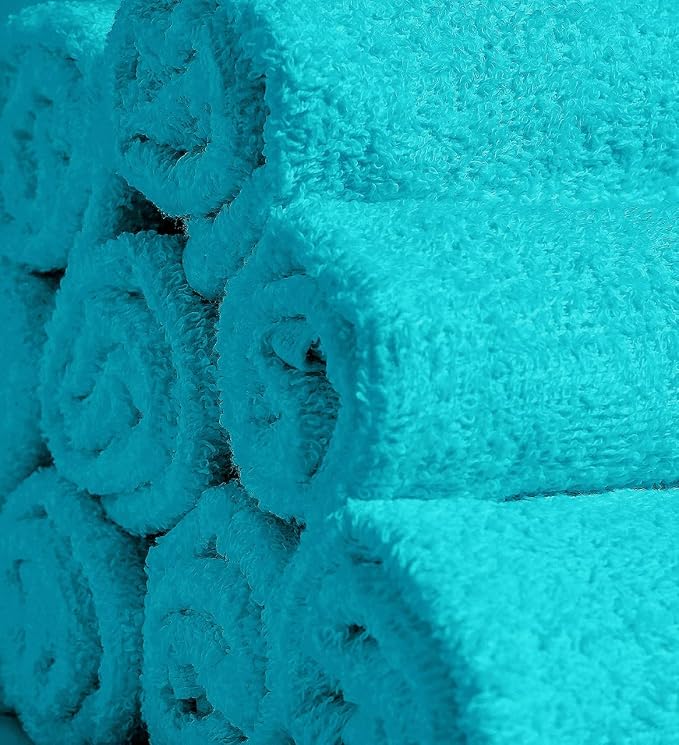 Softolle 100% Cotton Washcloths 60 Pack Soft, Highly Absorbent Washcloth - Image 6
