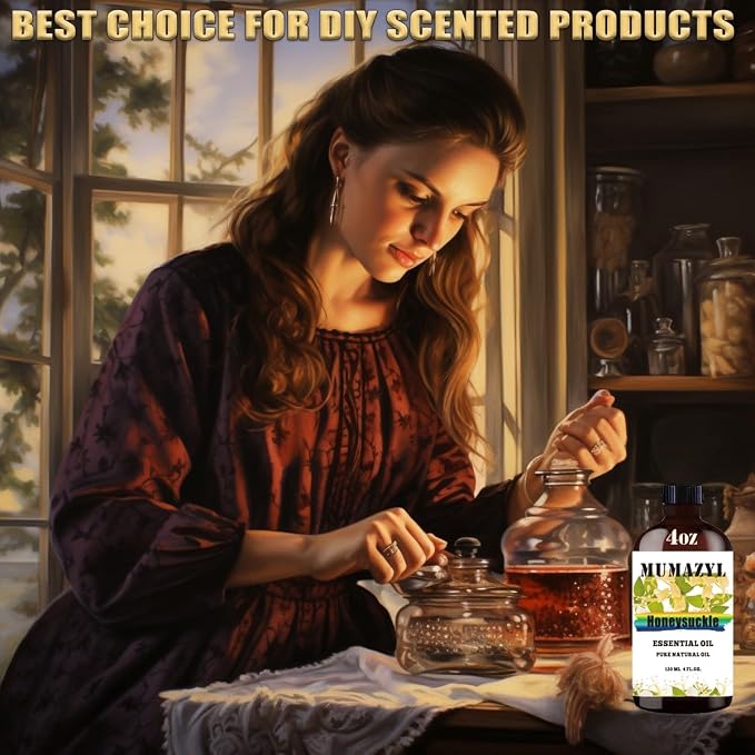 Honeysuckle Essential Oil, Honeysuckle Oil 4 Fl Oz 120ML - Image 6