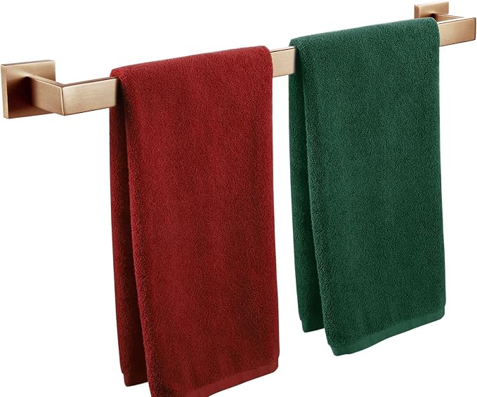 KOKOSIRI 20-Inch Towel Holder for Bathroom Kitchen Towel Bars Wall Mount SUS304 by KOKOSIRI