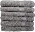 Hencely Premium 6-Pack Washcloths 12x12 Inches Soft Turkish Cotton High by HENCELY
