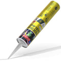 XFasten White Silicone Caulk 10.1 oz 100% Silicone Odorless Waterproof Sealant by XFasten