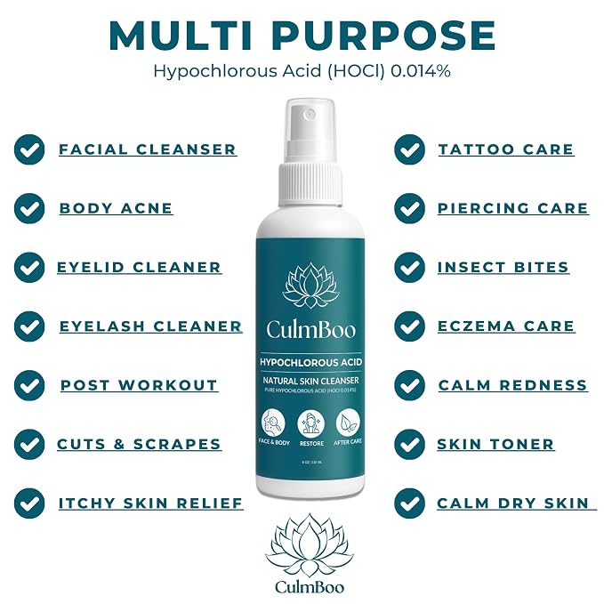 Hypochlorous Acid Spray for Face & Skin – HOCl Facial Toner & Hydrating Mist - Image 5
