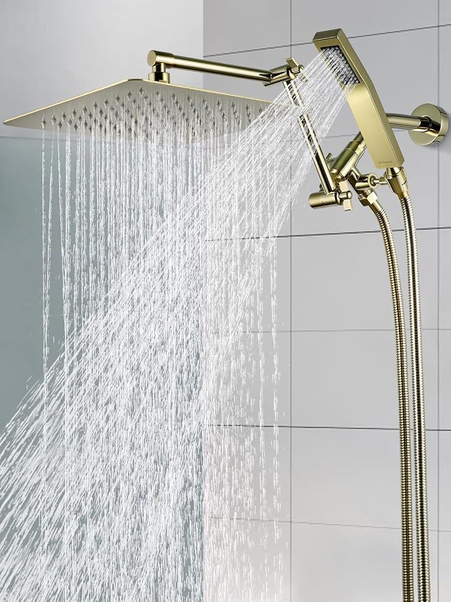 G-Promise All Metal 12 Inches Rainfall Shower Head - Image 3