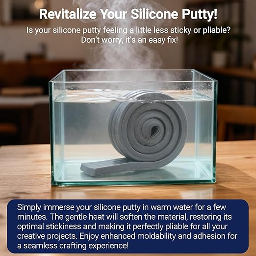 Moldable Waterproof Silicone Putty - Image 2