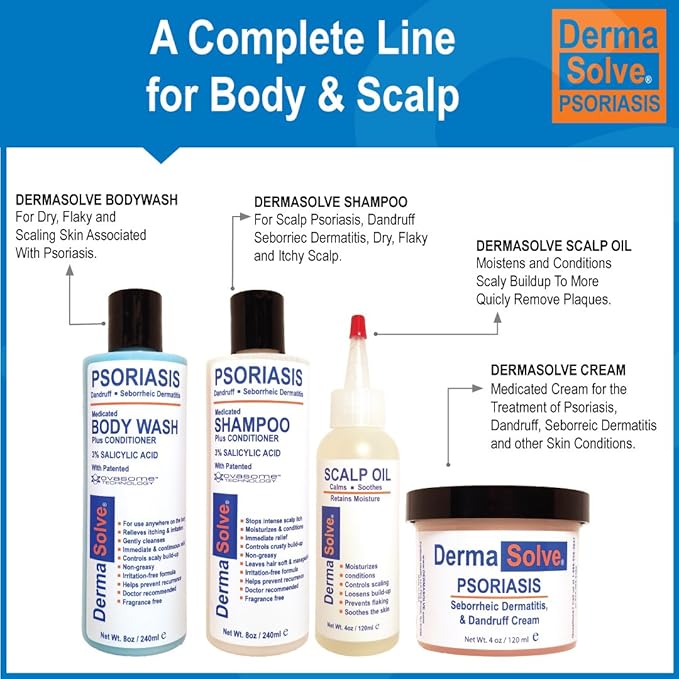 Dermasolve Medicated Psoriasis Body Wash - Image 4