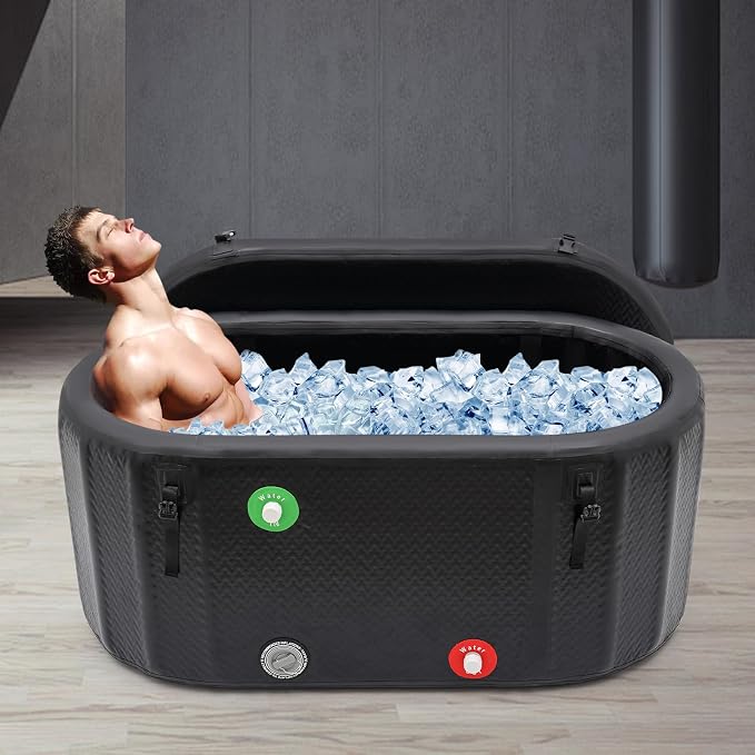 Ice Bathtub for Athletes, 72.65gal Inflatable Bathtub - Image 5
