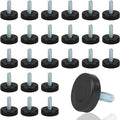 1/4" Thread Furniture Feet Levelers, Leveling Feet Screw On Furniture Glide by COIDEA
