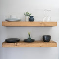 Urbandi Modern Floating Shelves 3 Inches Thick by Hand-madeInUSA