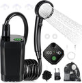 Portable Shower for Camping, Spopal 6000mAh Rechargeable Camping Shower by Spopal