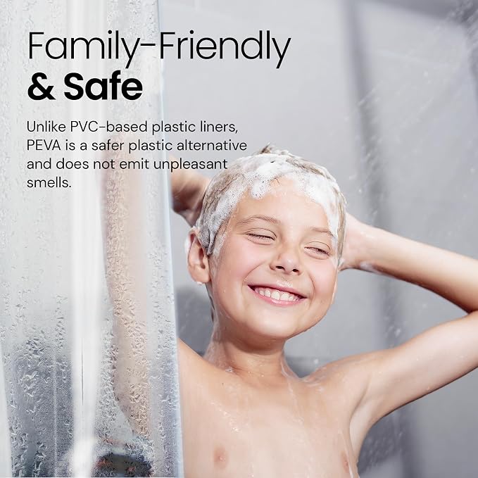 LiBa Bathroom Shower Curtain - Image 7