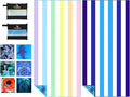 2 Pack Microfiber Lightweight Thin Beach Towel Sand Free Quick Dry Super by Yongoesbeachtowel