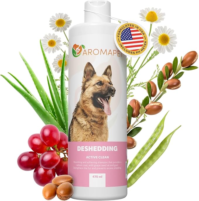 Deshedding Active Clean Dog Shampoo by AROMAPET