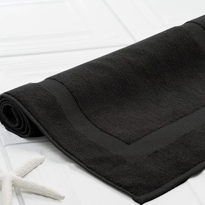 DAN RIVER Classic Cotton Bath Mats Set of 2 – Not a Bathroom Rug, Ultra Soft - Image 6