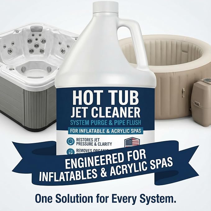 Hot Tub Jet Cleaner & Spa Line Flush – Deep Plumbing & Pipe Purge – Hot Tub - Image 8