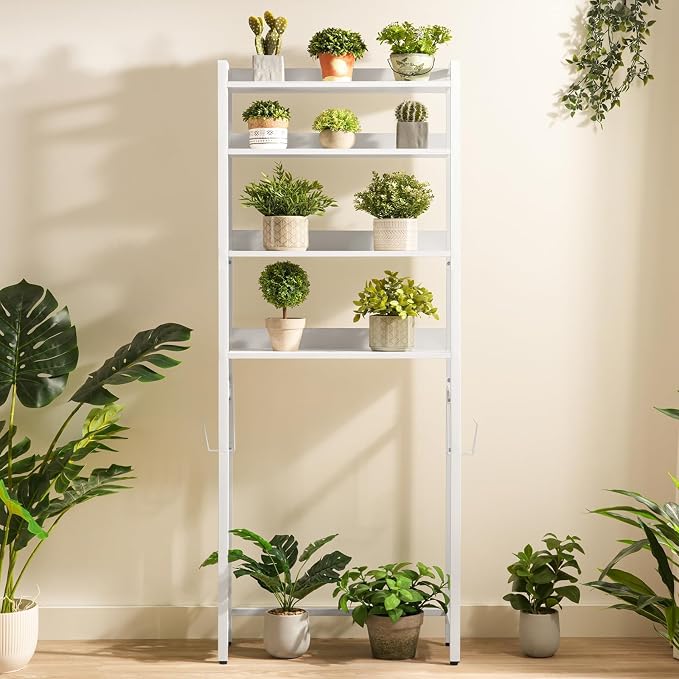 Over The Toilet Storage Rack, 4 Tier Bathroom Organizer Over Toilet, - Image 7