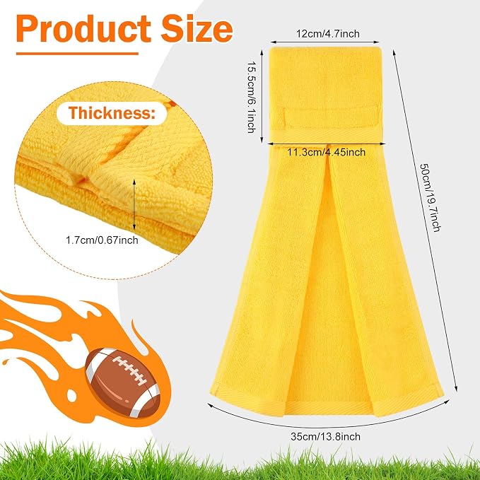 Shimeyao 3 Pcs Cotton Sports Football Towel - Image 2