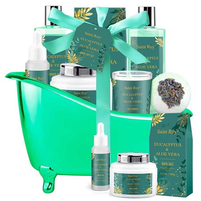 Spa Gift Basket Luxury bath and body Basket, Christmas Gifts by SaintRoy