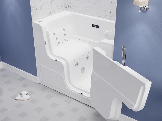ANZZI Walk In Tub for Seniors 29"x53" Right Drain ADA Wheelchair Accessible - Image 4