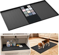 URMONA Waterproof Silicone Under Sink Mat 40'' x 22'' Shelf Liner by URMONA