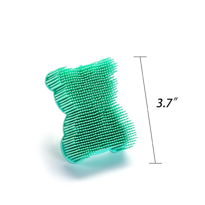 Premium Sensory Brush for Kids or Autism, Soft Silicone Body Scrubber, 2 in 1 - Image 6