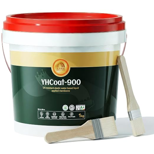 35 oz Gray Roof Sealant Waterproof, Elastomeric Roofing Coating Liquid by ORIENTALYUHONG