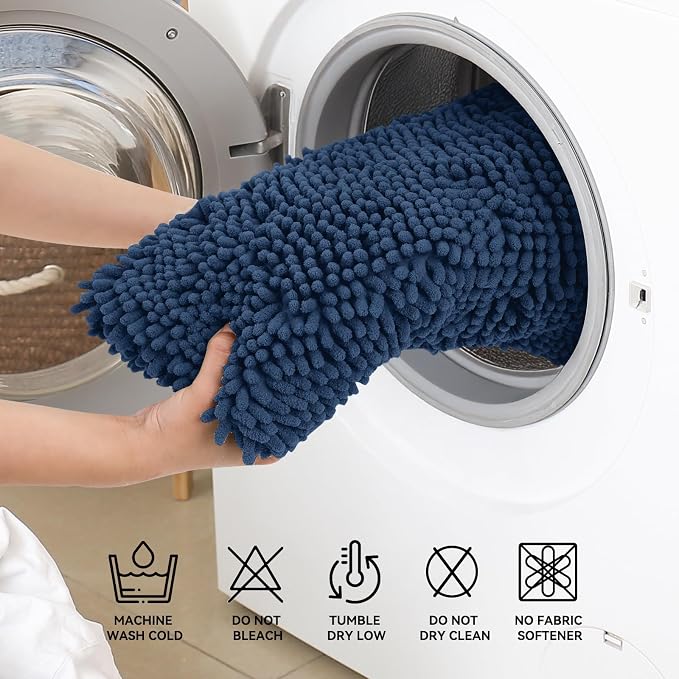 Bcoimo 36"×24" Absorbent Bath Mat, Non-Slip - Image 6