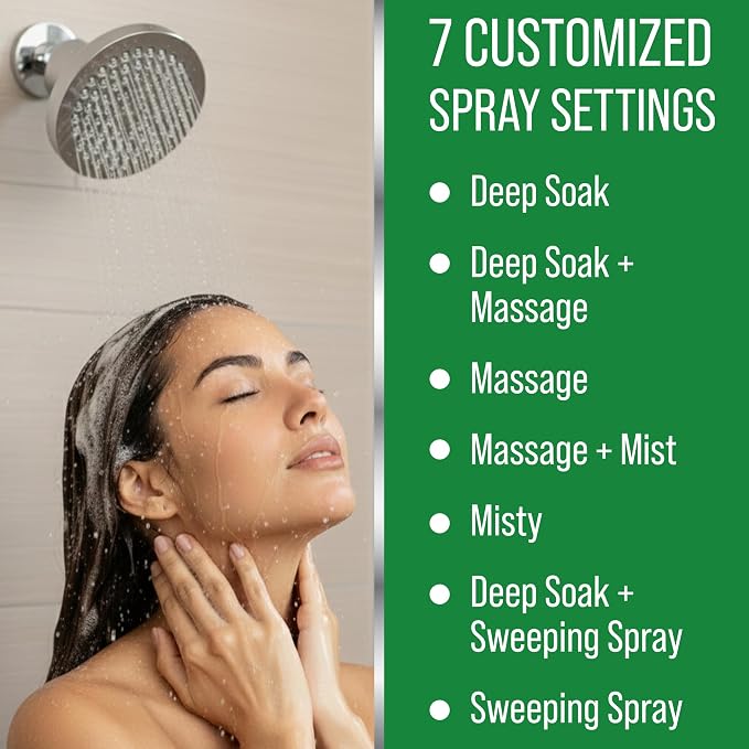 Lab Tested Chlorine Reducing Filtered Shower Head - Image 5