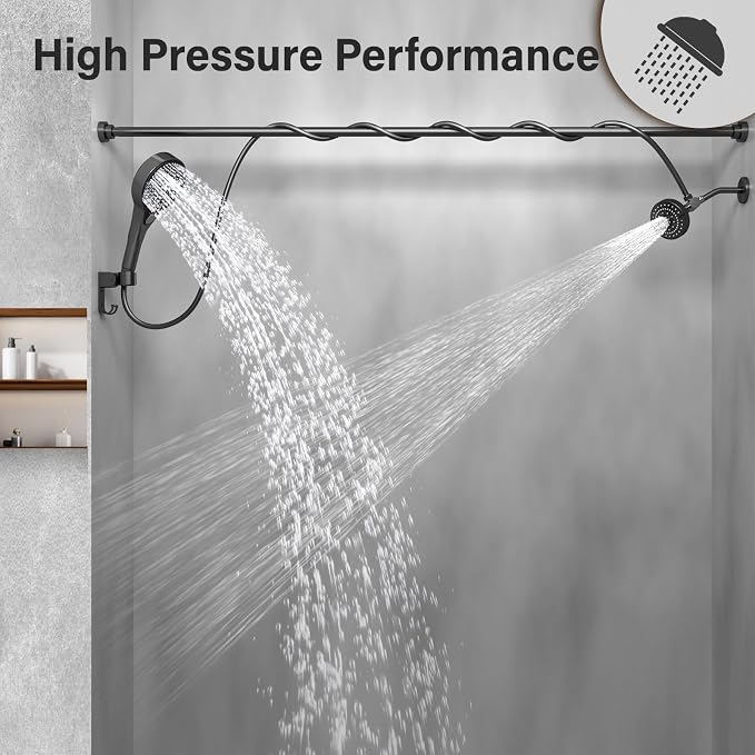 Dual Shower Head with Handheld for Couples: High Pressure Double Shower Heads - Image 5