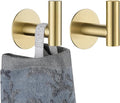 JQK Self Adhesive Towel Hook Gold, No Drill Stick on Coat Robe Clothes Wall Hook by Homeimprovement