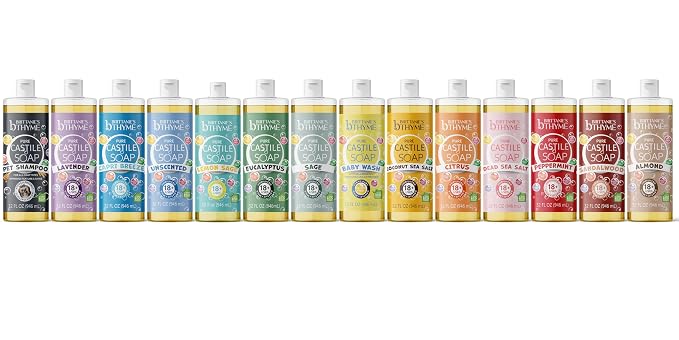 Brittanie’s Pure Castile Liquid Soap Refill, 32 Ounce Pack of 2 | Dish Soap - Image 7