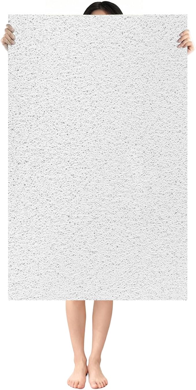 Shower Mat Non Slip: 47.2 x 31.5 Inch Extra Large Shower Mats by MARIBUR