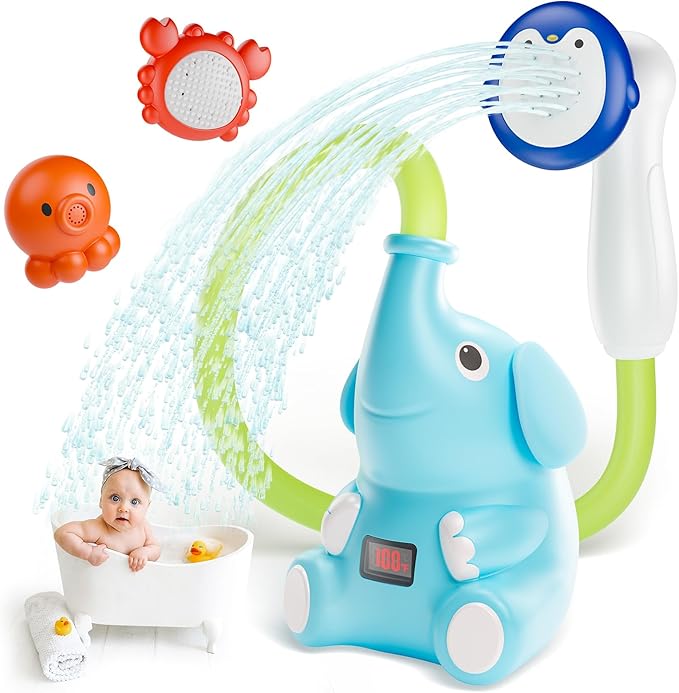 HEMRLY Baby Bath Toys, LED Water Temperature Display, Bath Toys by HEMRLY