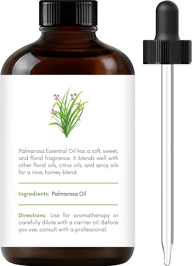 Handcraft Blends Palmarosa Essential Oil – Huge 4 Fl Oz – 100% Pure and Natural - Image 3
