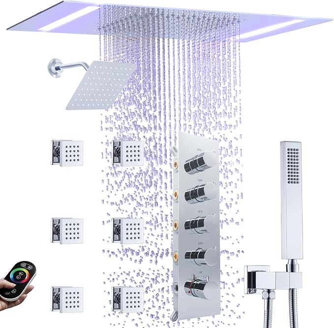 Thermostatic Shower System by NPYSVSSS