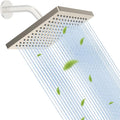 Hibbent Thickness Metal Rain Shower Head, 8 Inch High Pressure Rainfall Shower by Hibbent