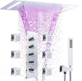 Multi Full Body Thermostatic Luxury Spa Shower System And 14x20 Inch LED 4 by NPYSVSSS