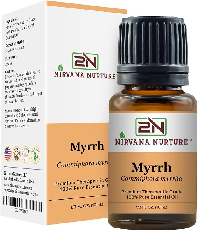 Myrrh Essential Oil 100% Pure Premium Therapeutic Grade, Undiluted - Image 6