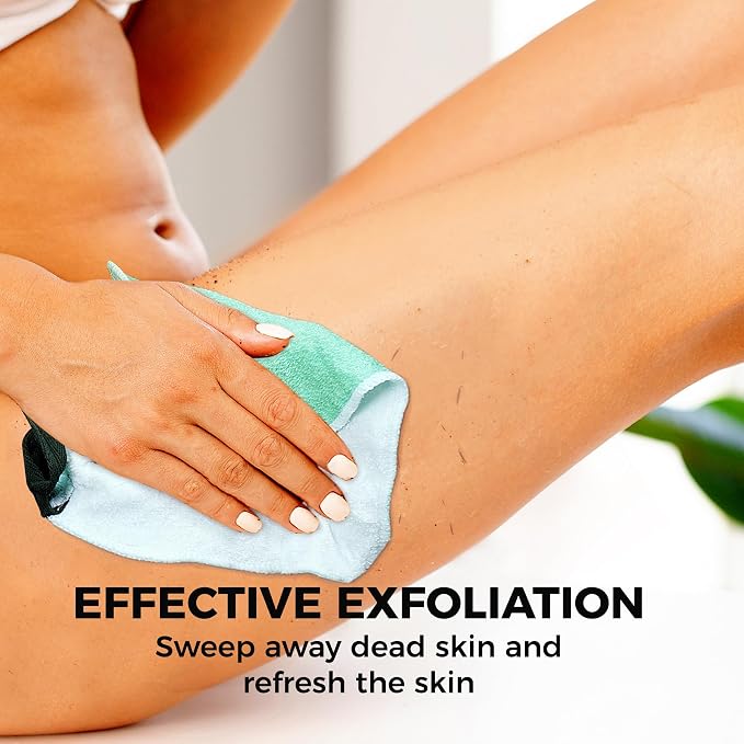 ZOMCHI Wash Cloths for Face and Body, Dual Sided Exfoliating Washcloth - Image 4