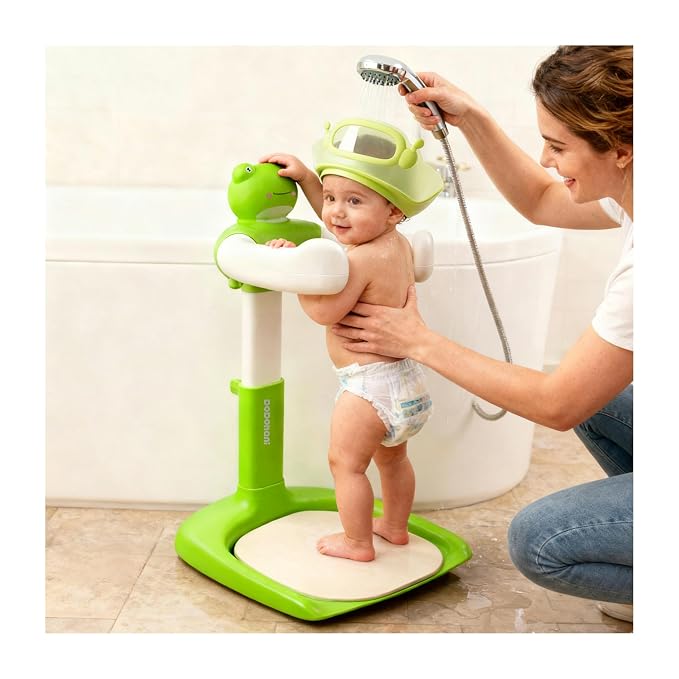 Baby Shower Stand Baby Bath Standing Support by RUILAIBO