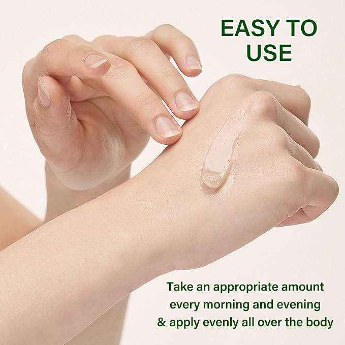 Aloe Vera Gel for Face and Body, Hydrating Organic Aloe Vera Gel, Cooling Body - Image 7